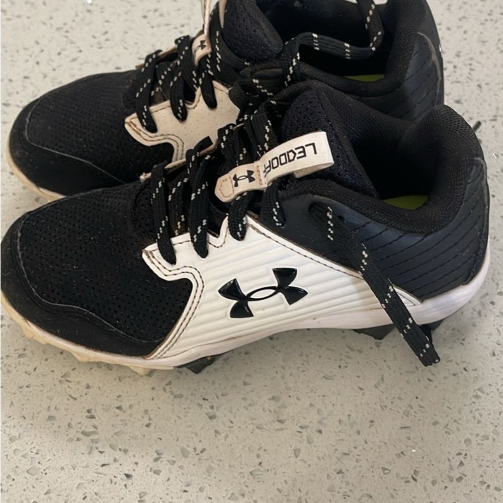 Under Armour little kids cleats size 12